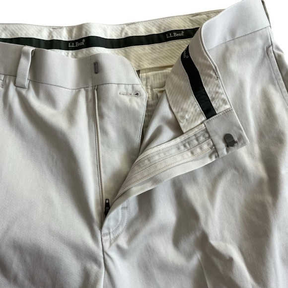 L.L. Bean Men’s Natural Fit Chino Pants 37x29 | 100% Cotton Dress Trousers - Picture 3 of 12